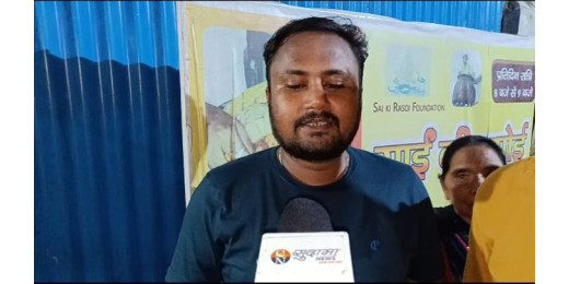 शहर के युवा समाजसेवी प्रकाश का सराहनीय प्रयास : साईं की रसोई के माध्यम से भूखों की मदद